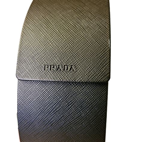 prada glasses case amazon|Prada authentic hard sunglasses case.